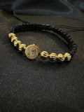 Pulsera San Benito | Oro laminado