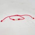 Pulsera Tejida Lisa 3 Balines 4mm