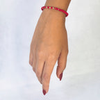 Pulsera Tejida 4mm Neo- Neo Argolla - Balín Liso