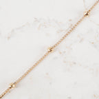 Pulsera Tennis 1.5mm | Oro laminado