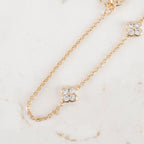 Pulsera trébol Circones | Oro laminado
