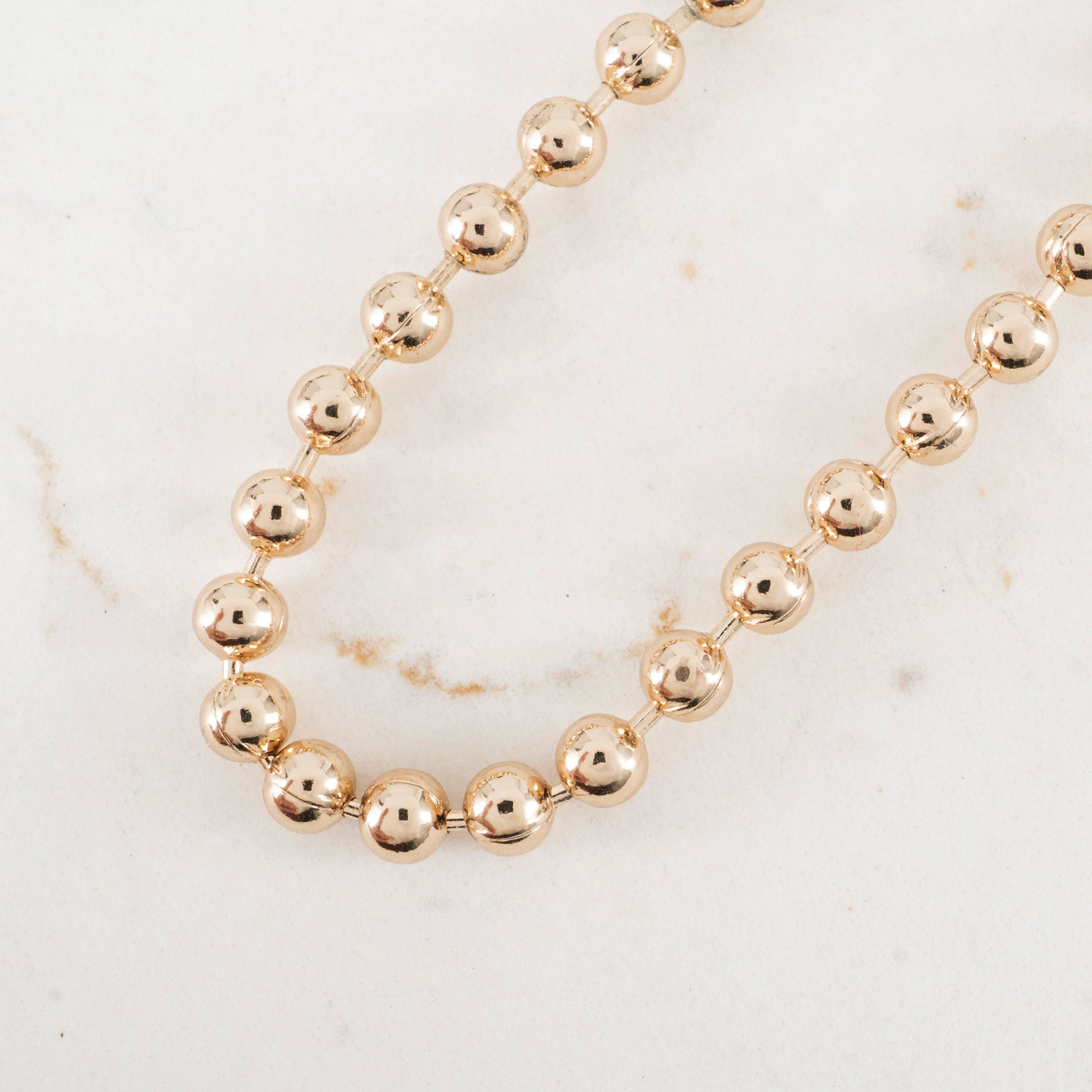 Pulsera militar 3MM | Oro laminado