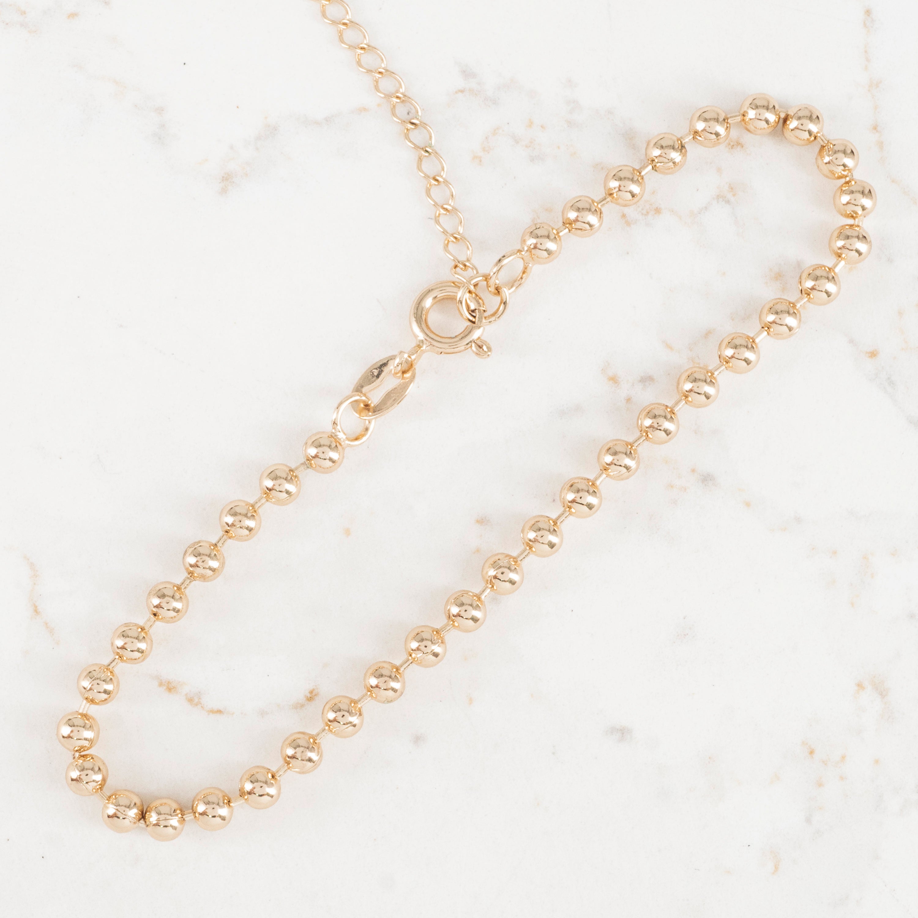 Pulsera militar 3MM | Oro laminado