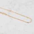 Pulsera cubana 3mm | Oro laminado
