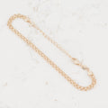 Pulsera Chinesca 4mm-18cm | Oro laminado