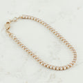 Pulsera Tenis Circon | Oro laminado