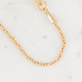 Pulsera franco mini 1.5MM | Oro laminado