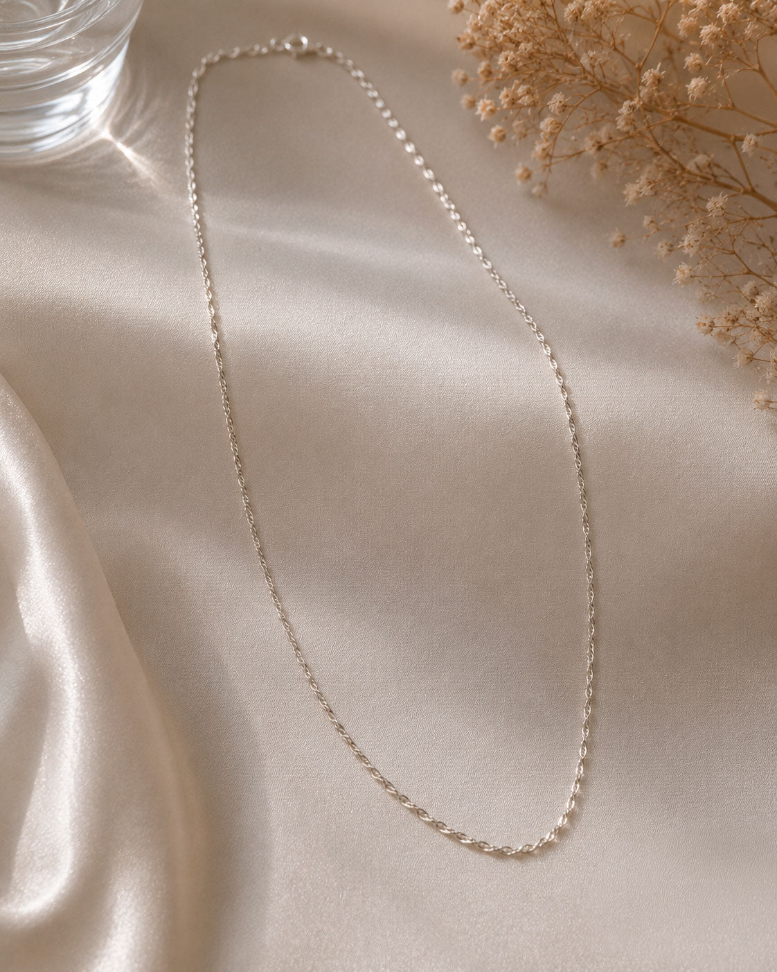 Cadena Cuerda Plata 925 | 45cm 1mm