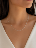 Cadena Veneciana Plata 925 | 45cm 1mm