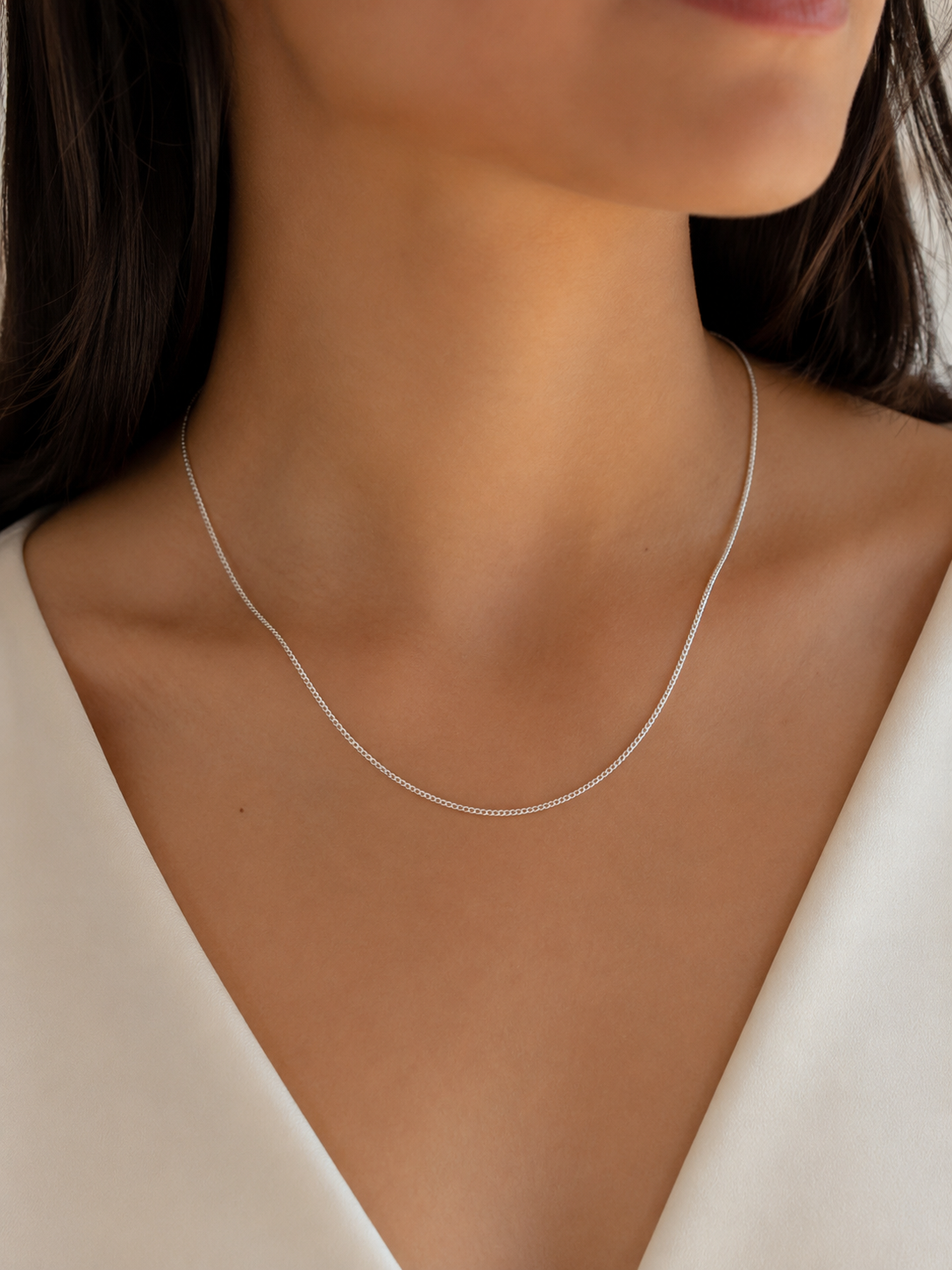 Cadena Veneciana Plata 925 | 45cm 1mm