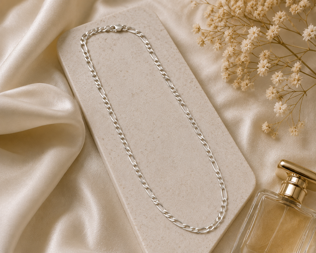 Cadena Figaro Plata 925 | 60cm 3mm