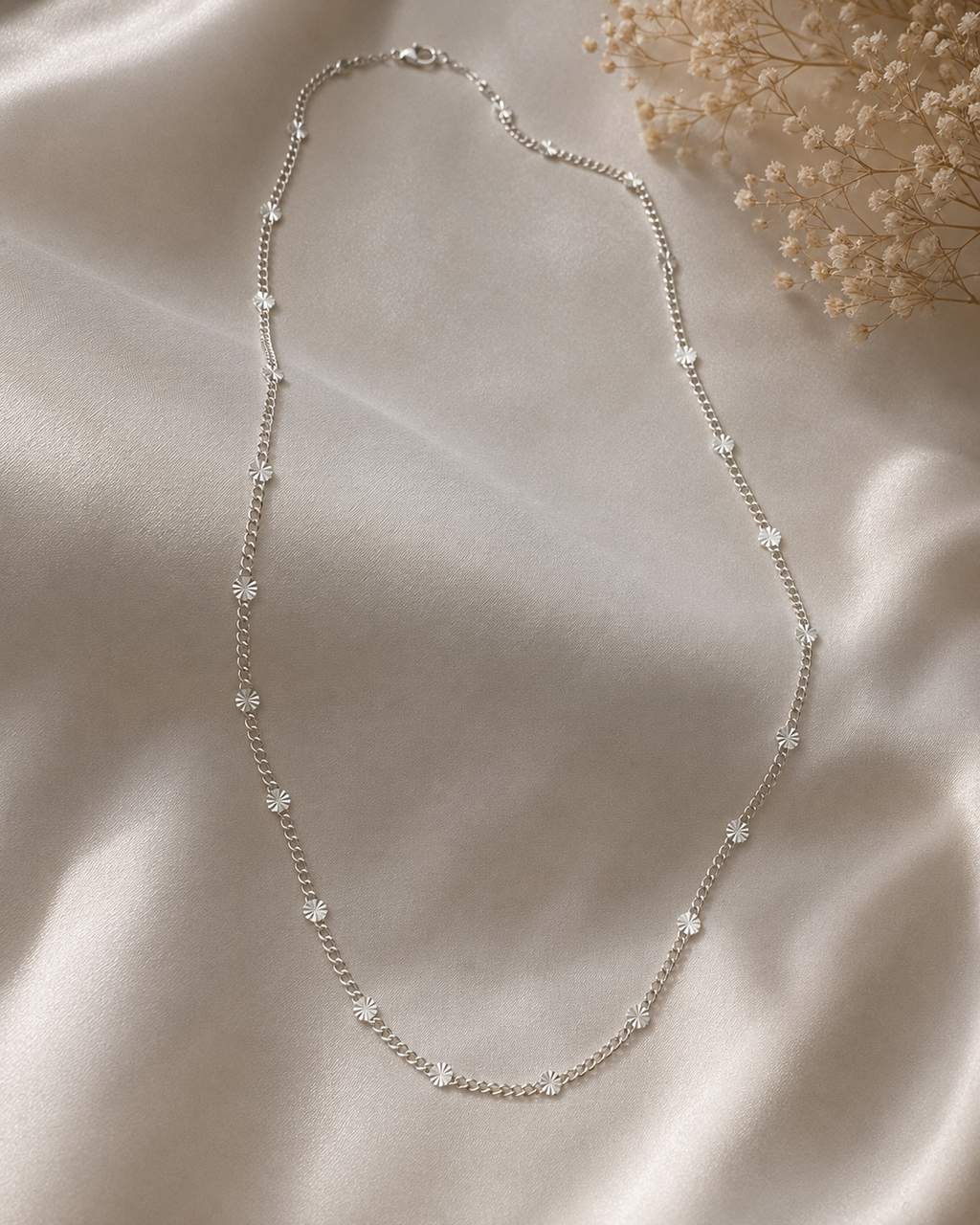 Cadena Destellos Plata 925 | 45cm 3mm