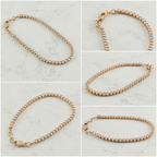 Pulsera Tenis Circon | Oro laminado