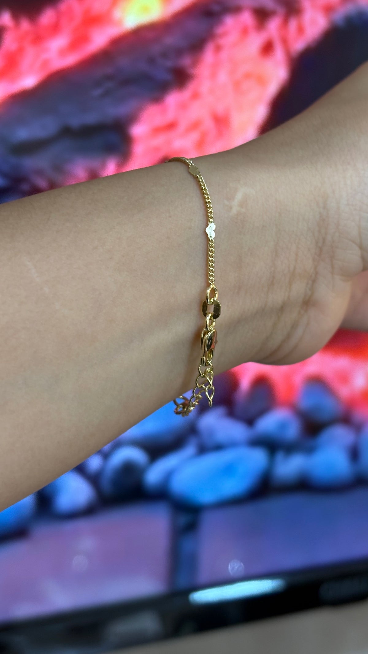 Pulsera cubana corazón