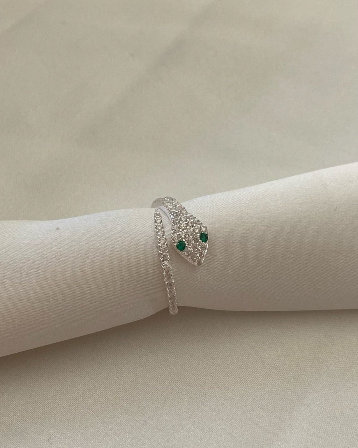 Anillo Serpiente Plata 925