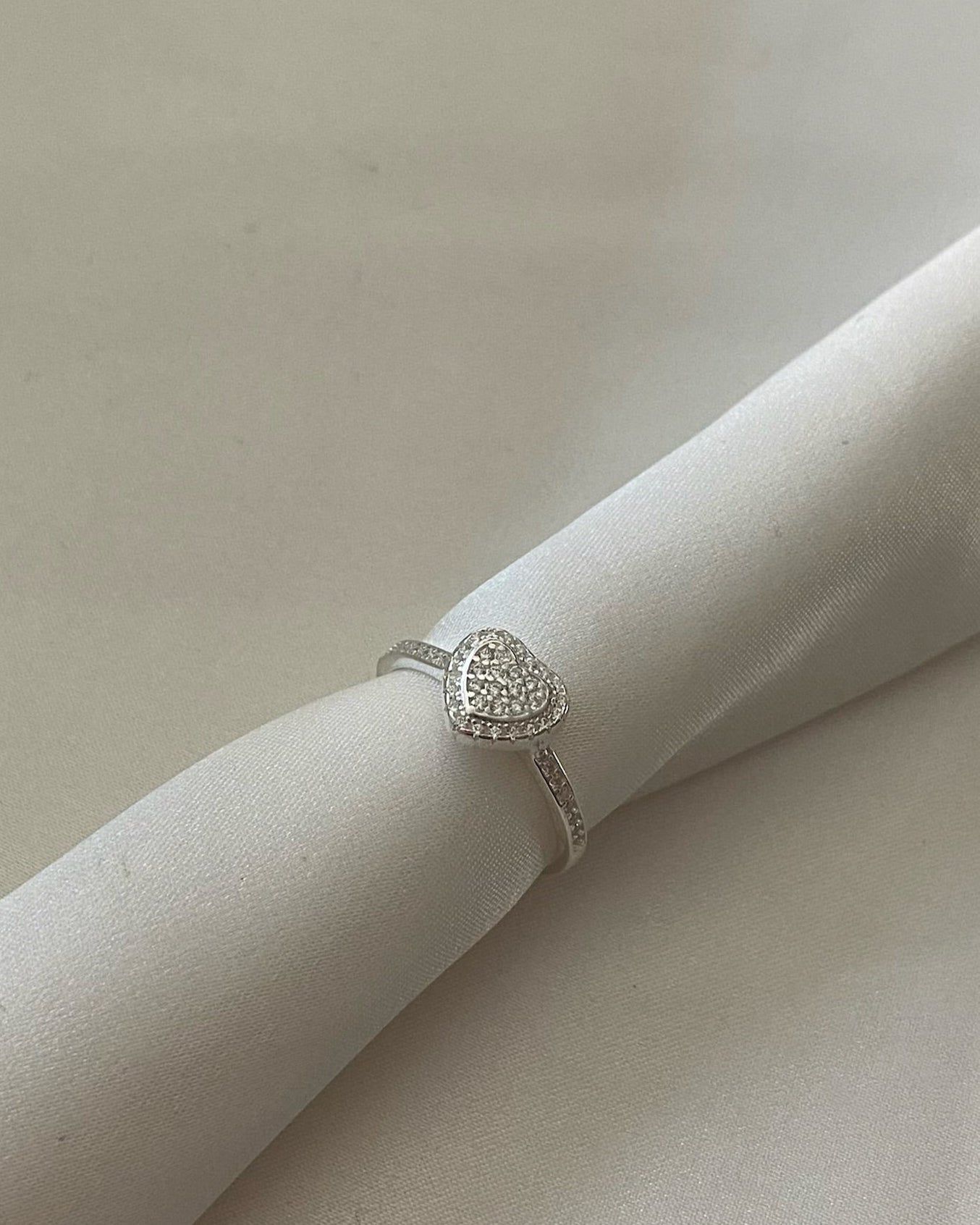 Anillo Corazon Plata 925