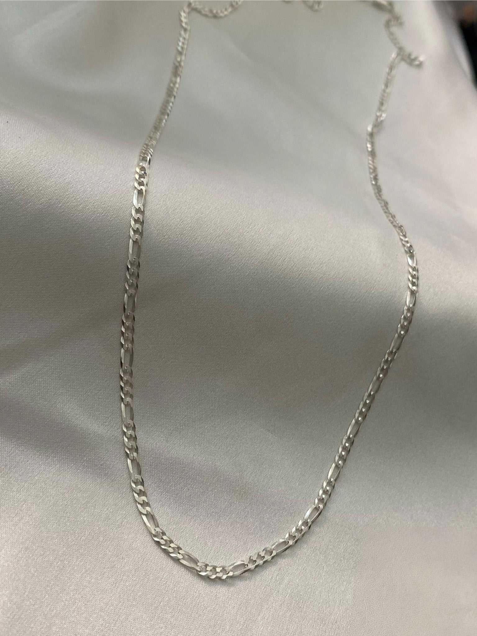 Cadena Figaro Plata 925 | 60cm 3mm