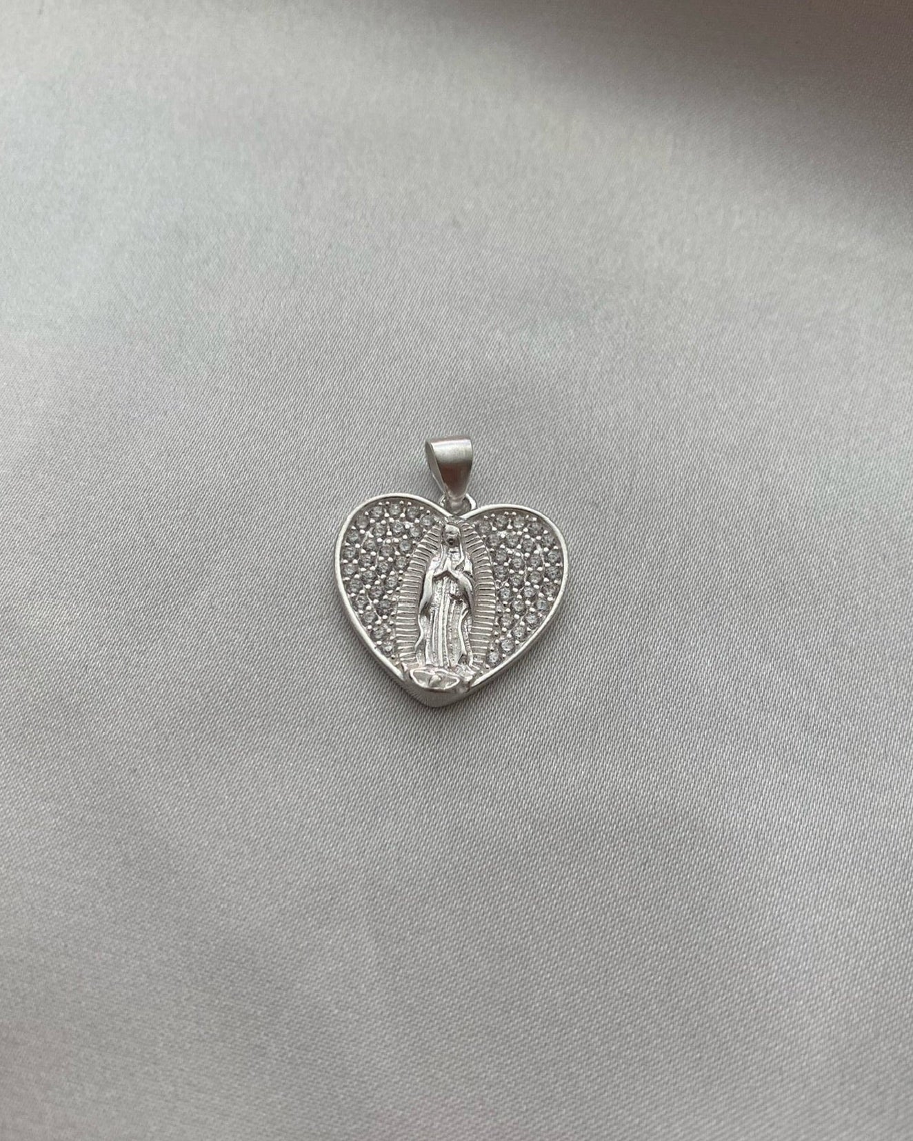 Dije Virgen Eternal Plata 925