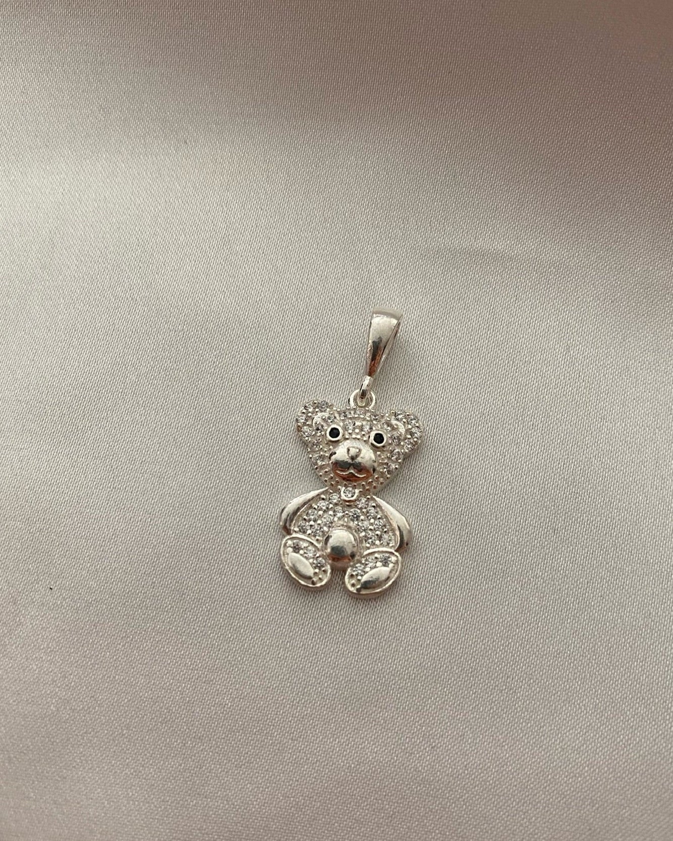 Dije Teddy Glow plata 925