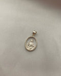 Dije corazon sagrado plata 925