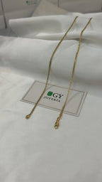 Cadena Chinesca 45cm | Oro laminado